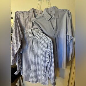 LOT of 3 Brooks Brothers button down Regent shirts. Size 16-34
